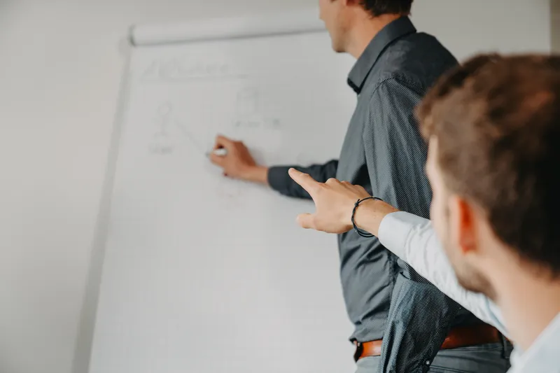 Team in a workshop at prognostica